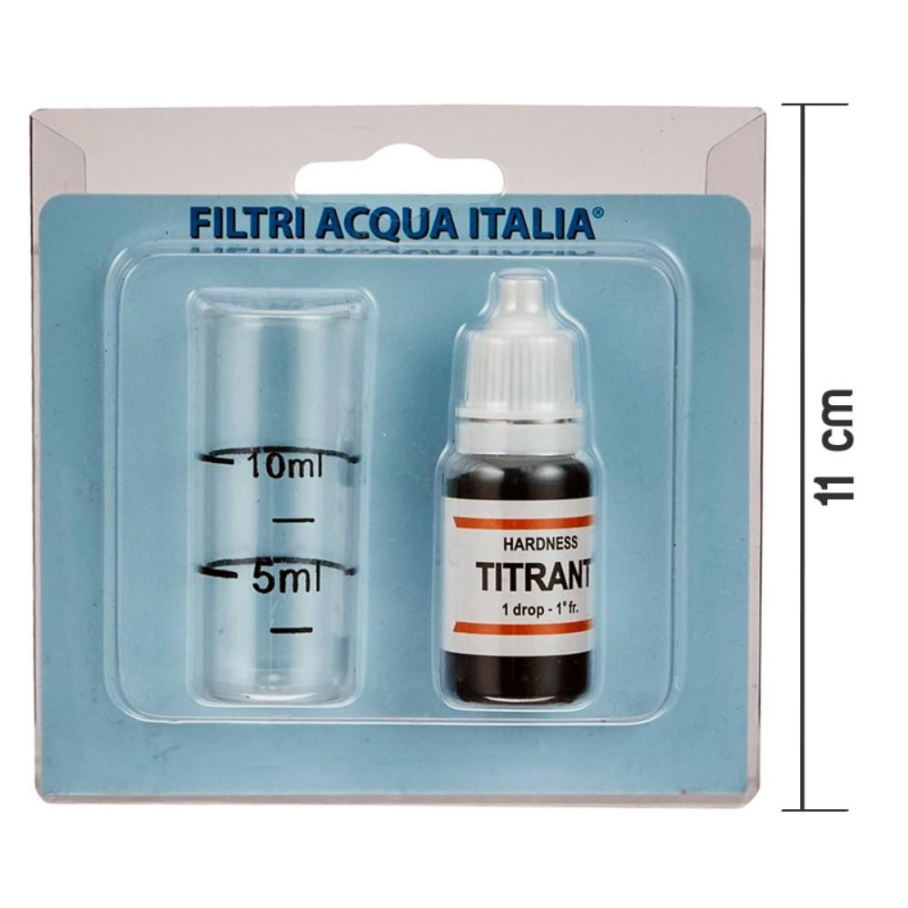 Kit d'analyse de la dureté de l'eau Titrant pour mesurer la chaux