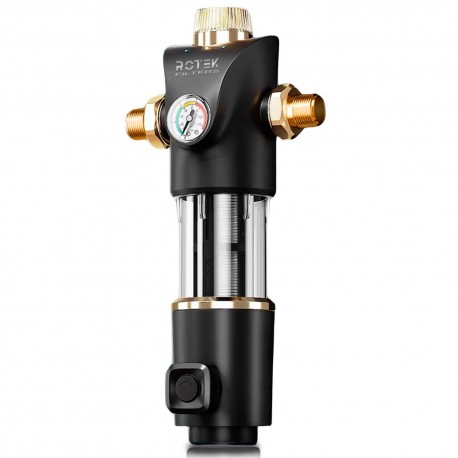 Pré-filtre à eau avec manomètre frontal de dernière technologie