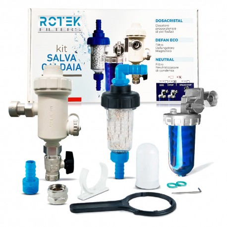 Le kit de protection totale permet d'économiser les chaudières gaz à condensation