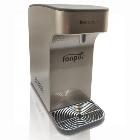 Distributeur d'eau de bureau avec eau purifiée froide, naturelle et chaude, UV