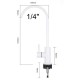 Robinet osmoseur couleur blanc mat pour osmoseur