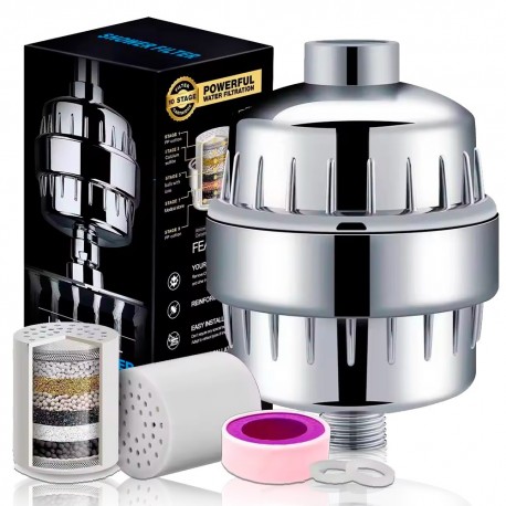 Filtre de douche purificateur d'eau à haut débit FILPUR