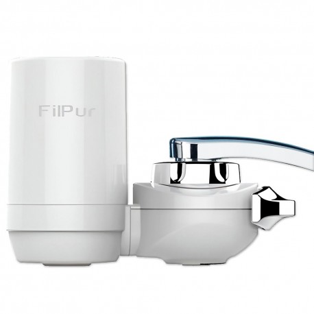 Filtre à eau de robinet FILPUR, sur robinet, sans BPA