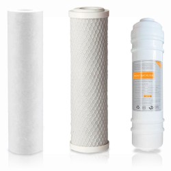 Pack 3 filtres à eau pour osmose inverse Osmopur 2024