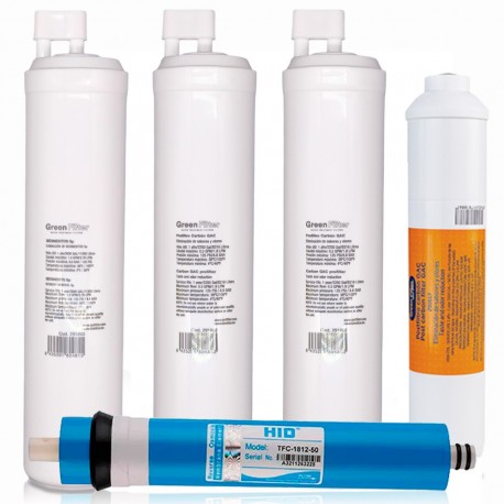 Filtres de remplacement pour osmoseur avec membrane type CS - 1