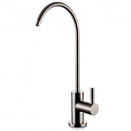 Robinet osmoseur couleur gris métallisé pour osmoseur