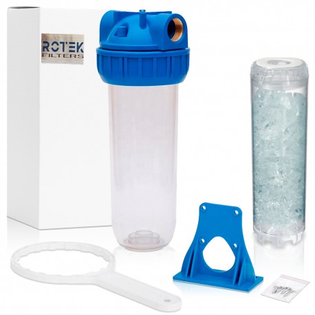 Filtre Anti-Calcaire & Anti-Corrosion aux Polyphosphates | Protection Complète pour Toute la Maison